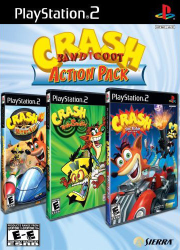 Crash Bandicoot Action Pack (PS2) (Pre-owned) Crash Bandicoot Action Pack (PS2) (Pre-owned)